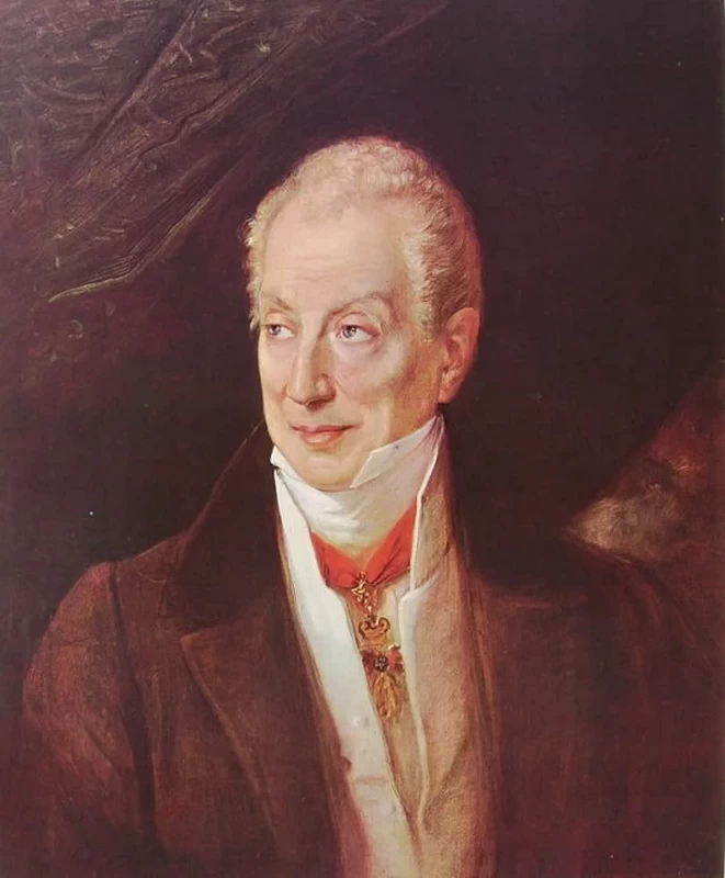 Ritratto del principe di Metternich - Palazzo trevers, Venezia